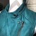 Skies Are Blue Dark Green Suede-Like Vest