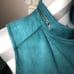 Skies Are Blue Dark Green Suede-Like Vest