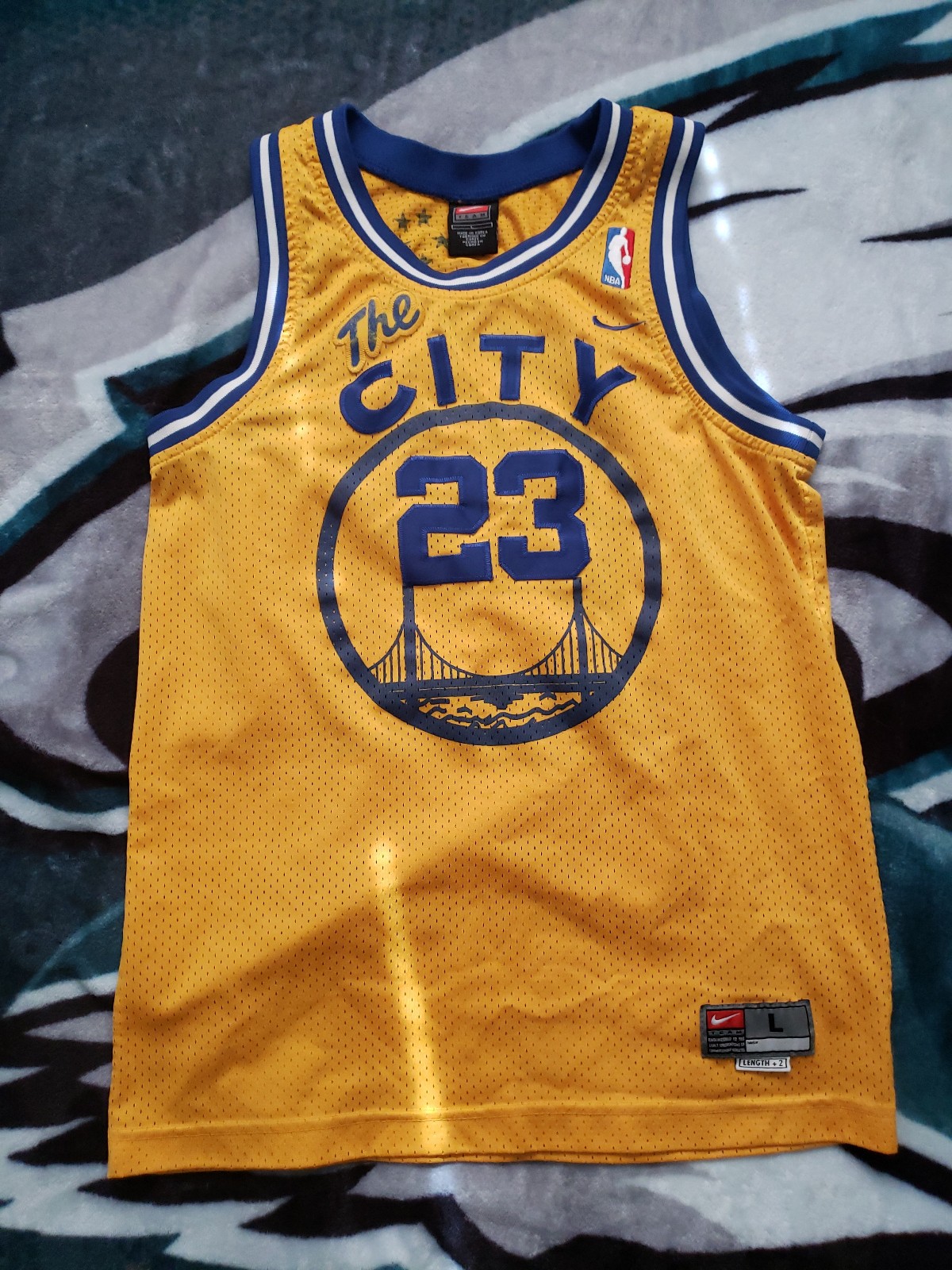 Golden State Warriors The City Nike NBA Jersey #23 Jason Richardson / Youth Lg