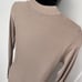 Enza Costa Womens Viscose Rib Cardigan Midi Long Sleeve Dress NEW Sz S Oatmeal