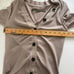 Enza Costa Womens Viscose Rib Cardigan Midi Long Sleeve Dress NEW Sz S Oatmeal