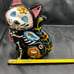 Blue Sky Goldminc Cat Day of the Dead Tea Light Candle Holder Halloween