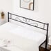 NEW Queen Bed Frame with Vintage Headboard & Footboard, Easy Assembly