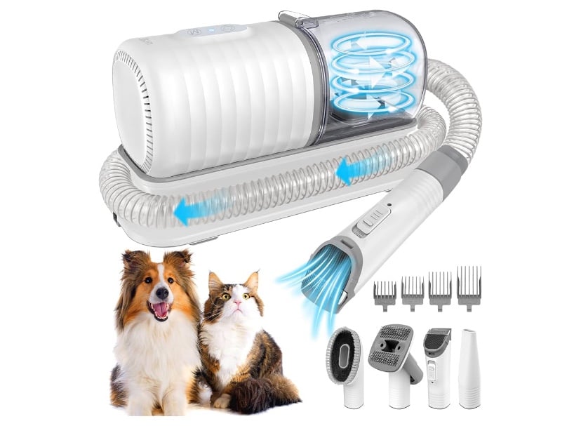 Dog Grooming Vacuum Kit