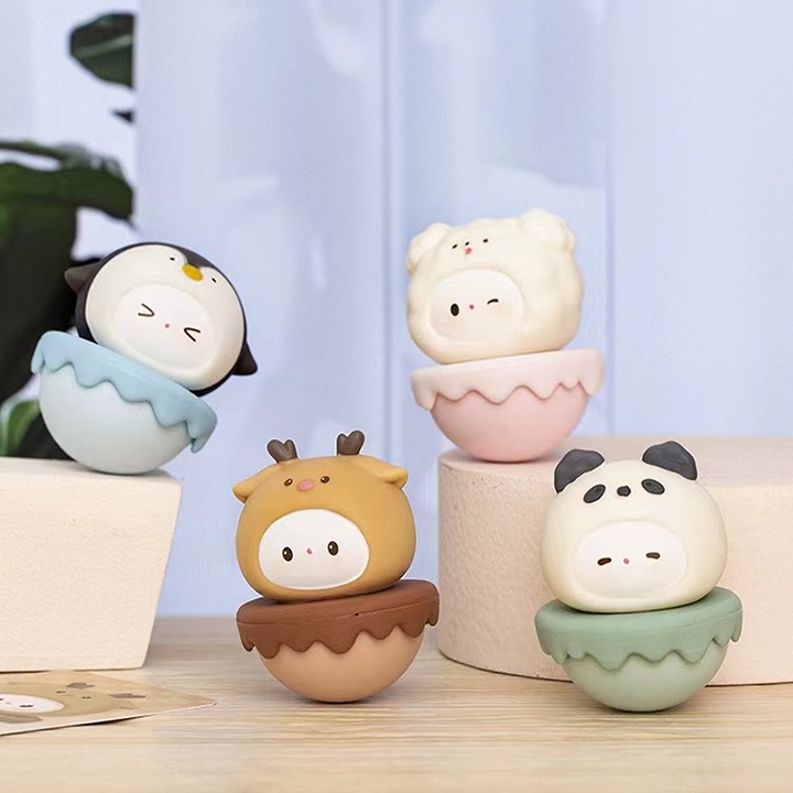 cute pet tumbler toy 6piece