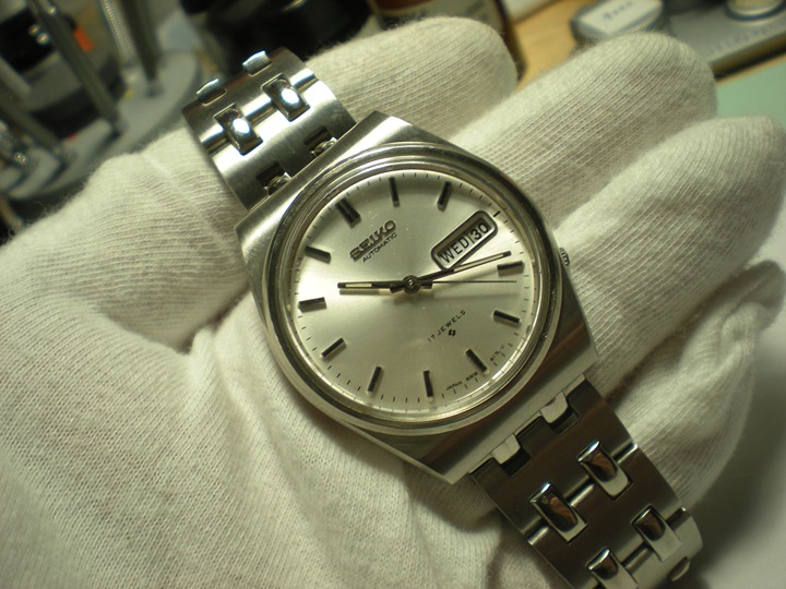Men SEIKO Vintage 60s Mechanical Set & Autowind 6309 Day/Date Stainless Serviced