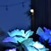 Solar Garden Lights - Newest Version Solar Lights Outdoor, 7-Color Change