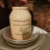 Antique Ironstone boots Confection of Senna Pot - Stained and Crazed