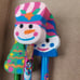 Lisa frank Christmas Pencils and erasers old vintage