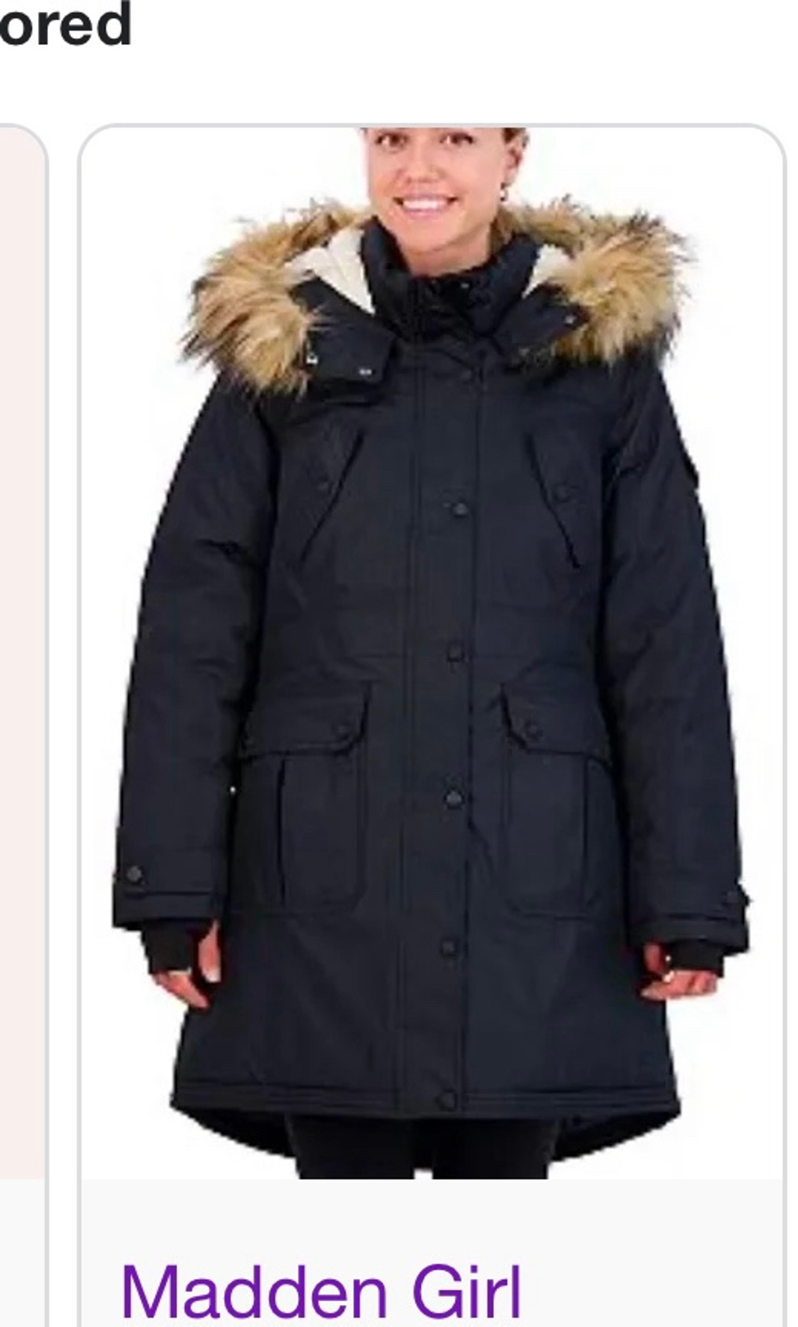 Silver Madden Girl winter jacket
