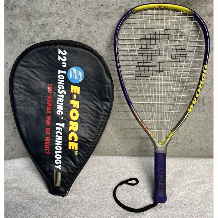 E-Force Uproar 22” Racquetball Racquet Longstring Graphite 220g W/ Cover