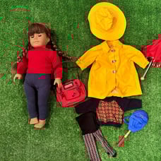 Vintage American Girl Doll Pleasant Company Molly With Extra clothing