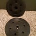 Set of 10lbs Rubber Bumper Weight Plates