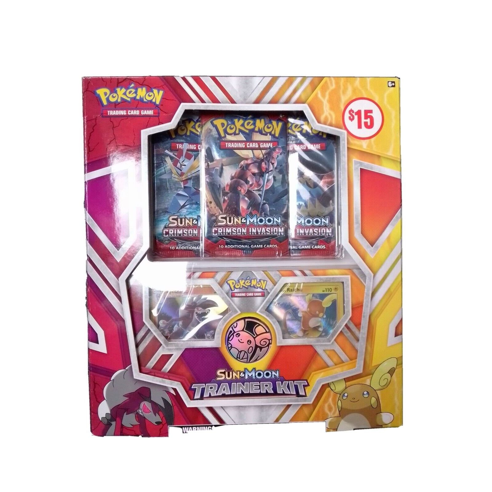 Pokemon TCG Sun & Moon Crimson Invasion Trainer Kit