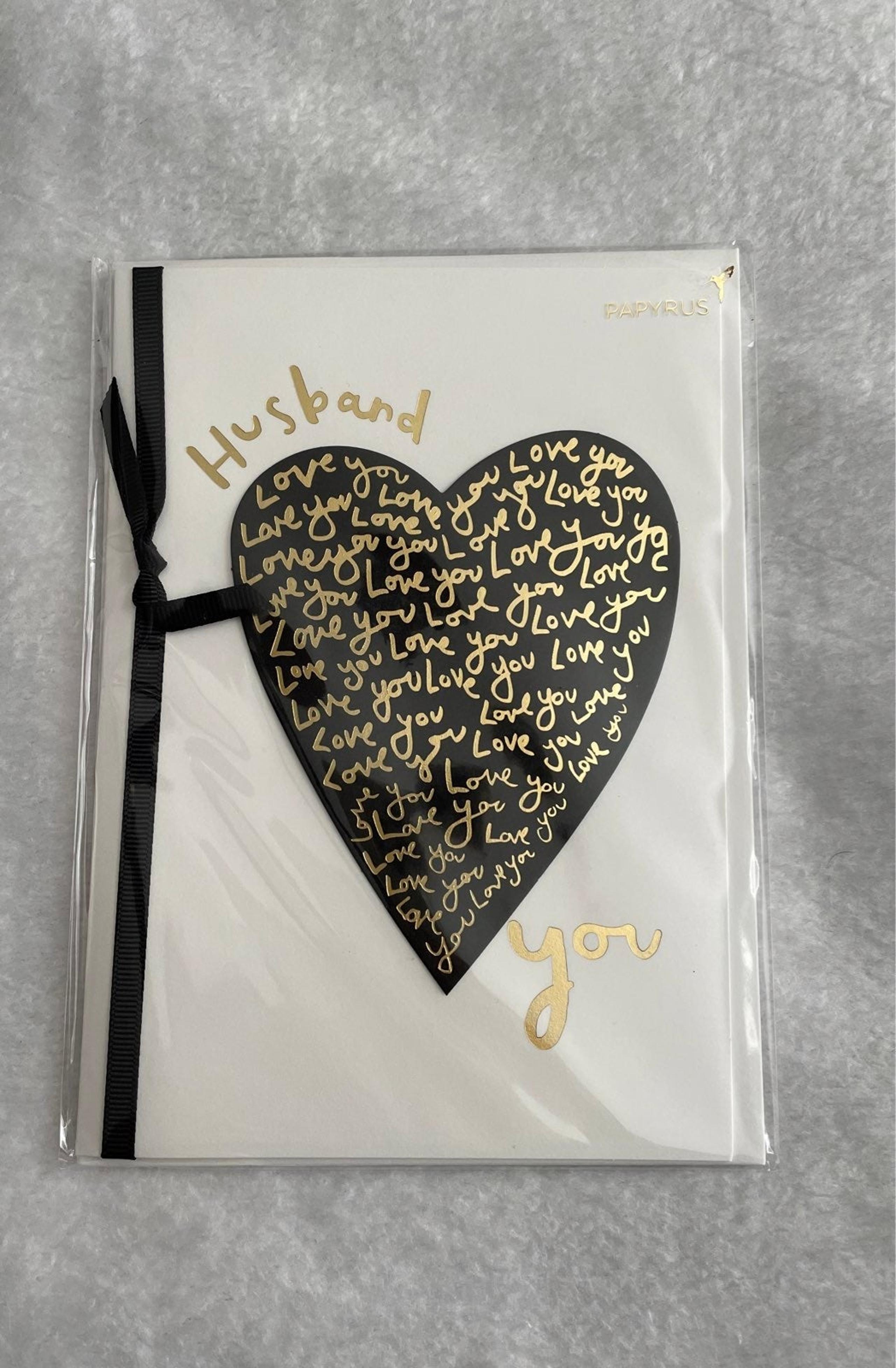 Papyrus Card - VDay For Husband