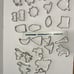 Vtg 26 Metal Cookie Cutters Halloween Cat Ghost Witch Hat Moon Tombstone Eye