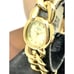 Fossil Women's Watch ES3460 Curator Quartz Gold Dial Stainless Steel Tank 20mm