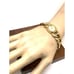 Fossil Women's Watch ES3460 Curator Quartz Gold Dial Stainless Steel Tank 20mm