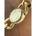 Fossil Women's Watch ES3460 Curator Quartz Gold Dial Stainless Steel Tank 20mm