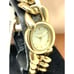 Fossil Women's Watch ES3460 Curator Quartz Gold Dial Stainless Steel Tank 20mm