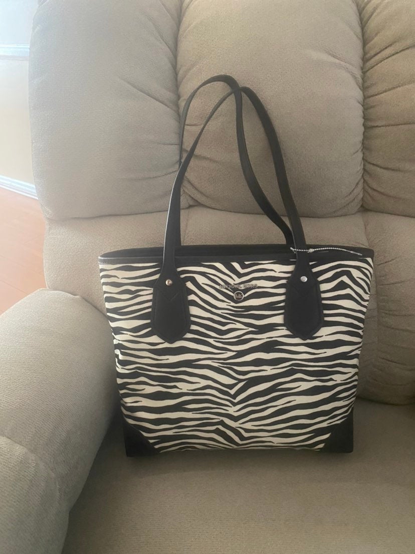 michael kors bag zebra