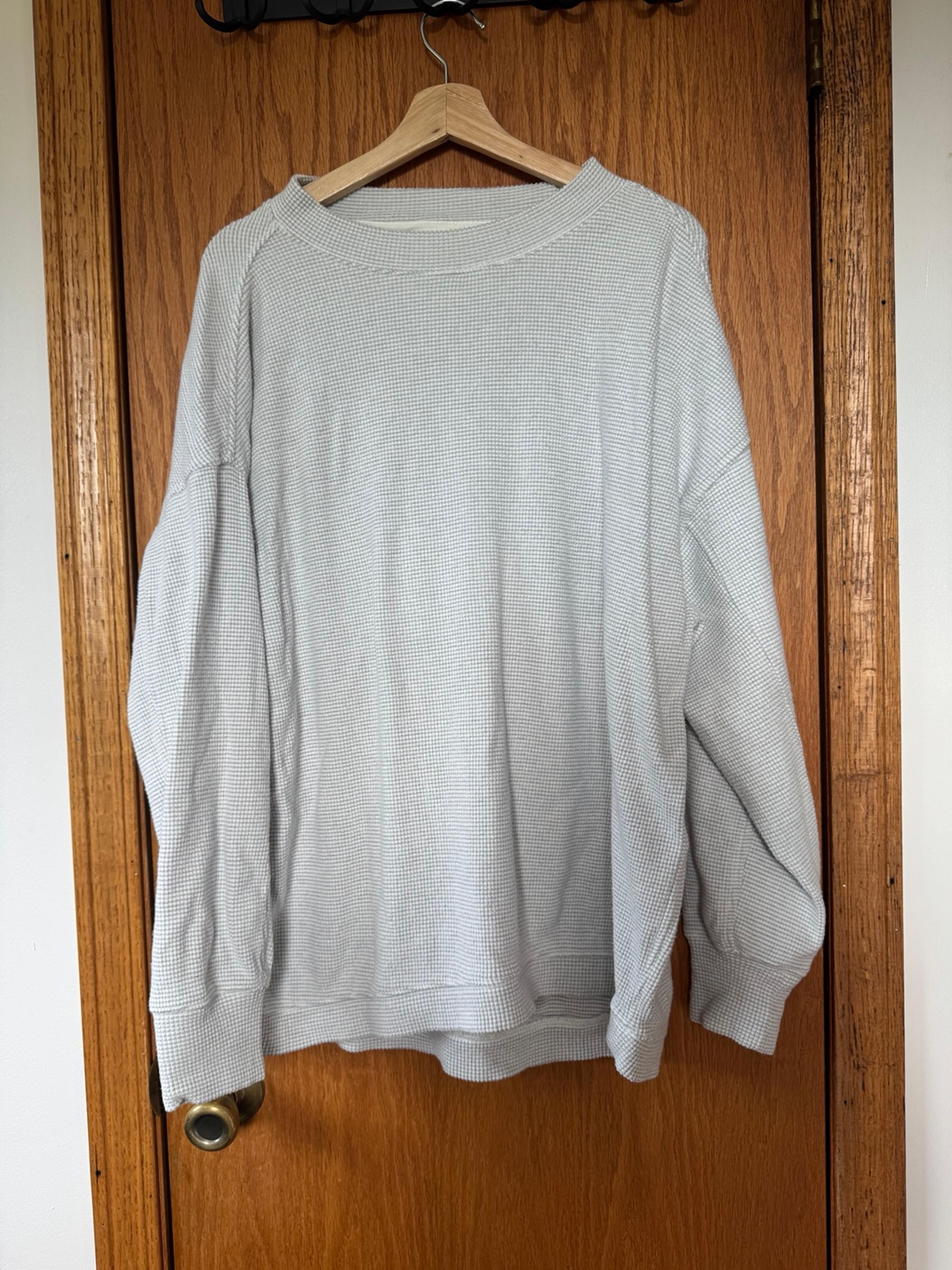Aerie Women’s Waffle Knit Crewneck Sweater