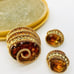 Spectacular signed Demi COROCRAFT Brooch set