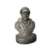 Michael Garman WWII Flying Tigers Pilot Aviator Bust Vintage figurine 1985 Sculp