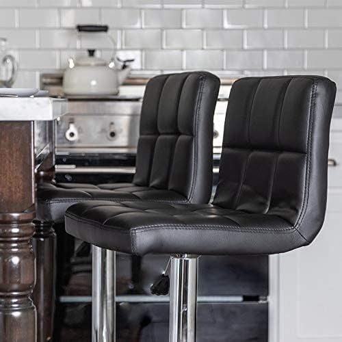 Bar Chairs Counter Height Adjustable Kitchen Counter Stools Set of 2