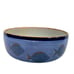 VTG D' Casa Mexico Glazed Hand Painted Blue Fish Tropical Serving Bowl Ocean