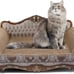 Sofa Shaped Cat Scratching Couch,,Cat Lounge 23 L X 12.2 W X 10.6 H