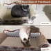 Sofa Shaped Cat Scratching Couch,,Cat Lounge 23 L X 12.2 W X 10.6 H