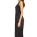 Eileen Fisher Black Scoopneck Silk Crop Jumpsuit