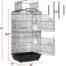 41-inch Open Top Medium Bird Cages for Parakeets Finches Canaries Lovebirds Smal