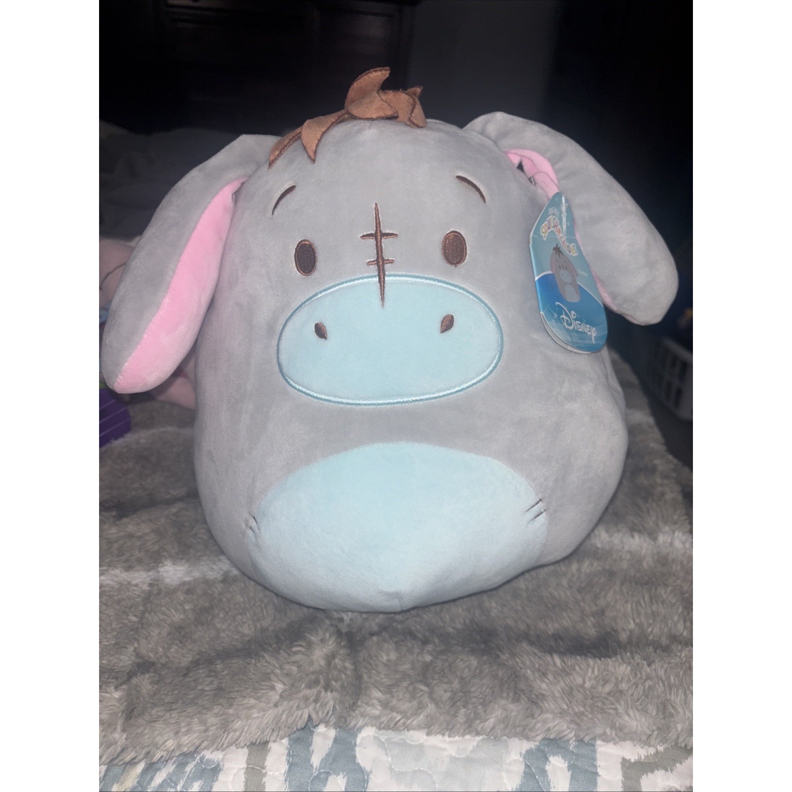 Squishmallows Disney Winnie the Pooh EEYORE Donkey 10 Plush Pillow Toy NWT