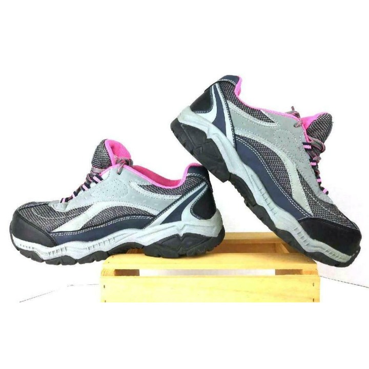 BRAHMA Women's Steel Toe Work Shoes Sarah Pink Black US 9.5 ASTM F2413-11