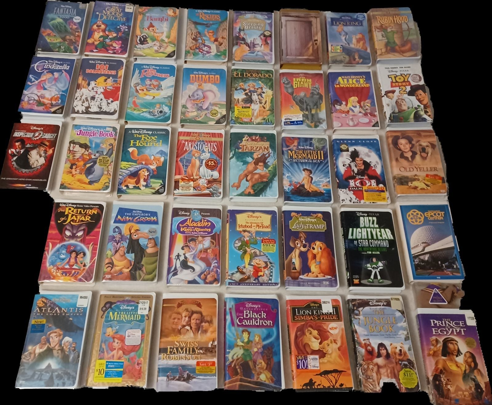 Disney Vhs movies and more