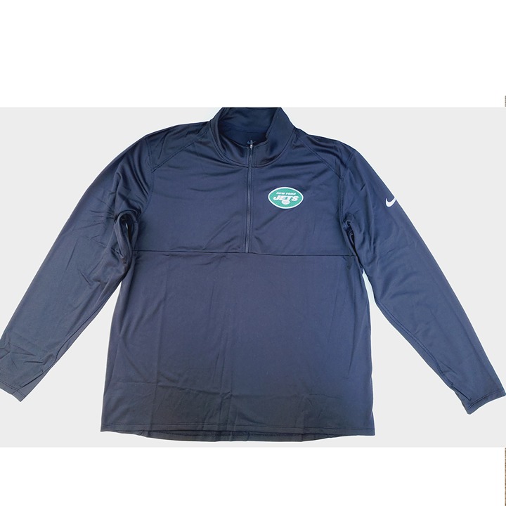 JacketNike New York Jets Performance 1/2 Zip Pullover Jacket N025-00A Men's Size