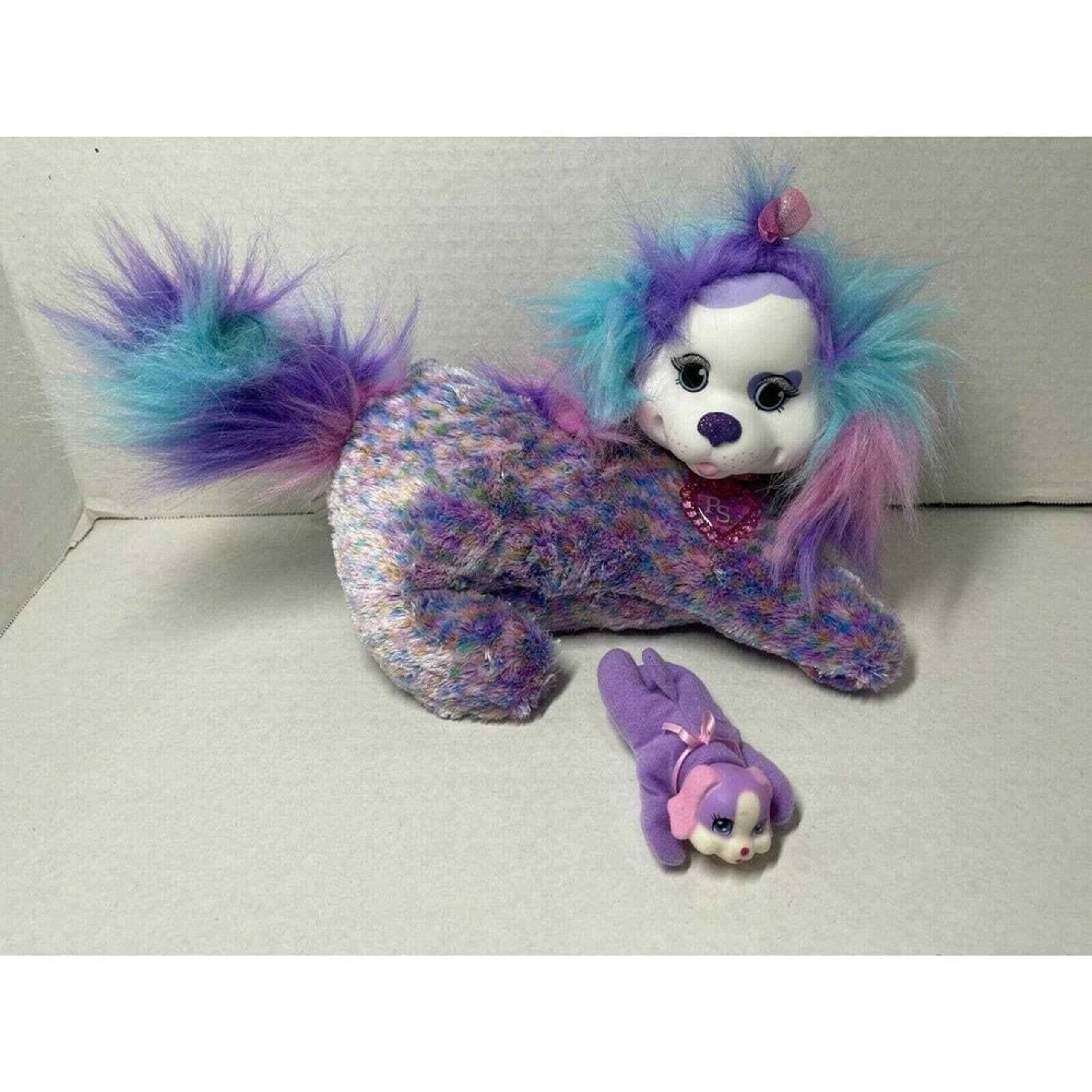 Puppy Surprise Pink Purple Mia Mama Dog and 1 Pup Puppies Just Play