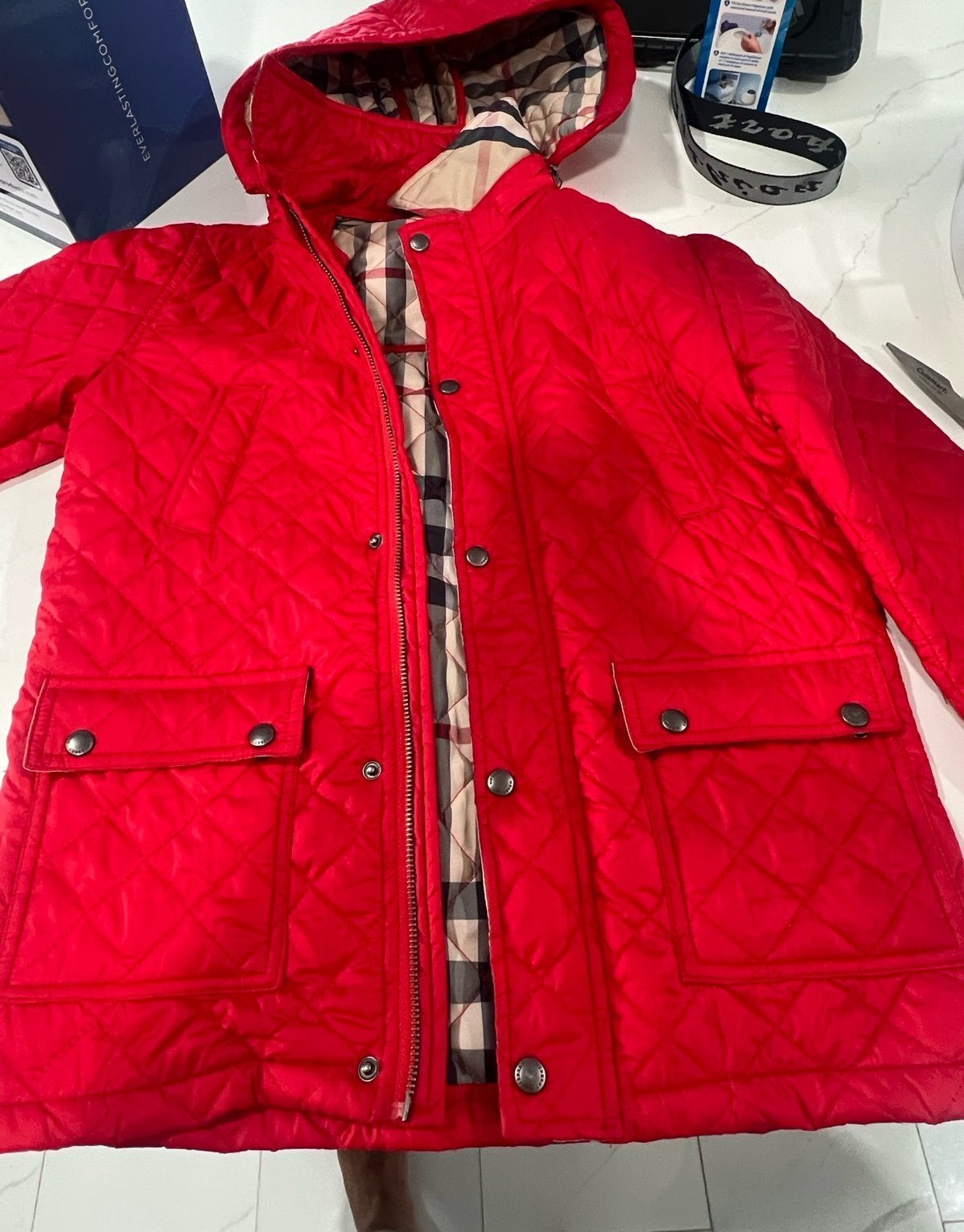 Kids burberry jacket