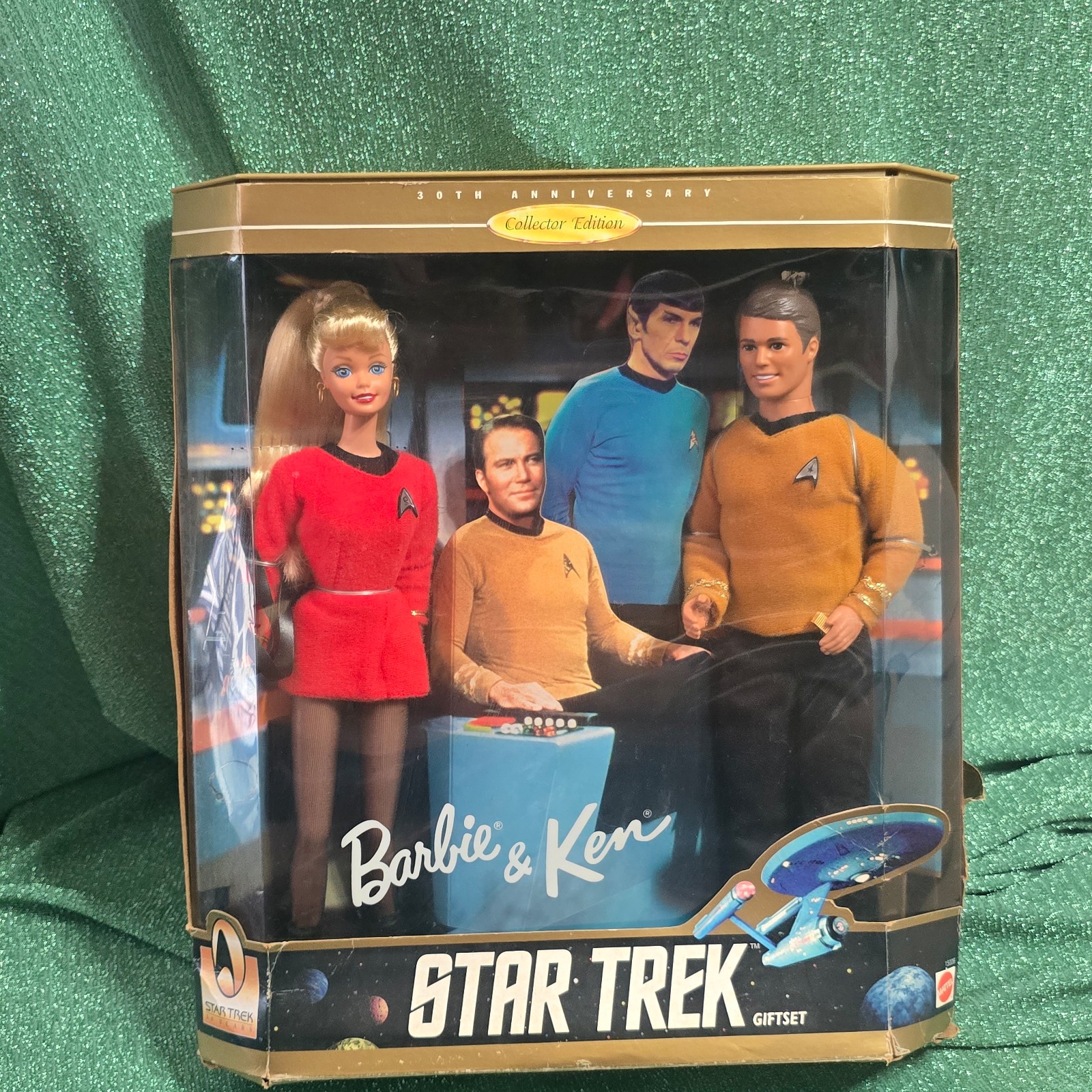 Barbie & Ken Doll Star Trek Gift Se NIB  WILL OPEN & SELL ACCESSORIES SEPARATELY