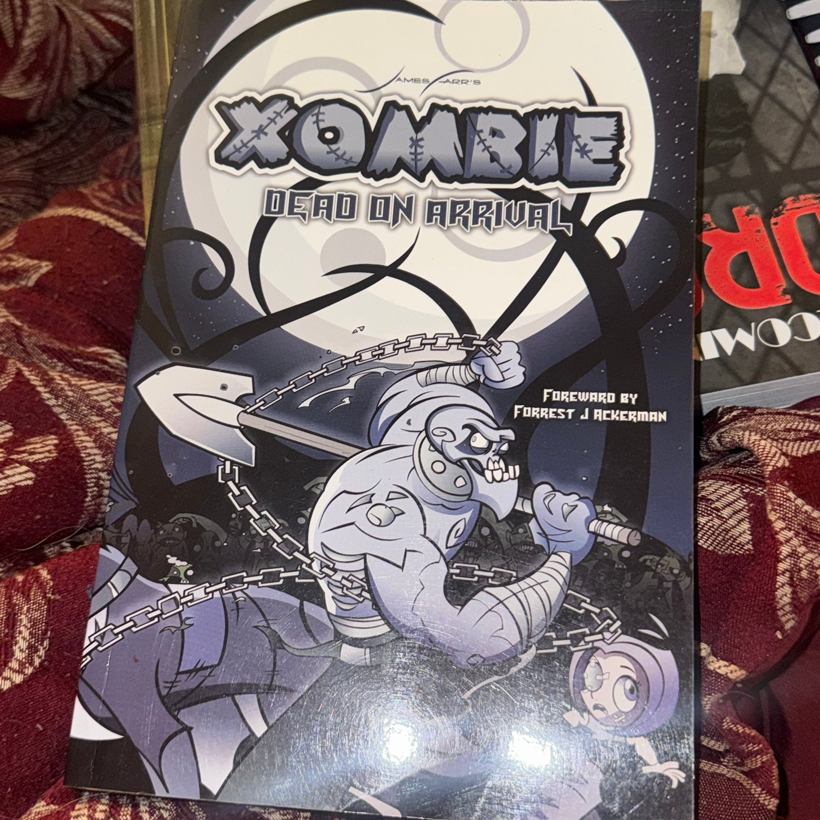 XOMBIE DEAD ON ARRIVAL SIGNED JAMES FARR