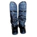 Coach Signature Nikole Womens Sz 7B Black Fur Lined Roll Down Cuff Winter boots