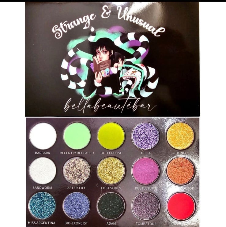 Bella Beaute Bar Strange and Unusual pallette