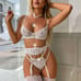 LINGERIE SET WITH 1PAIR STOCKING. S size