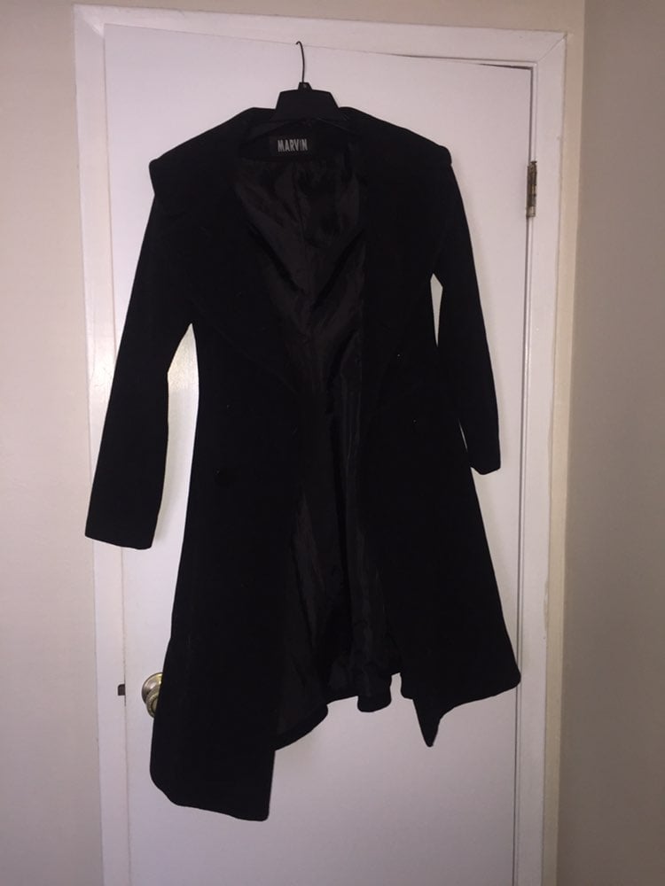 audrey hepburg style wool coat