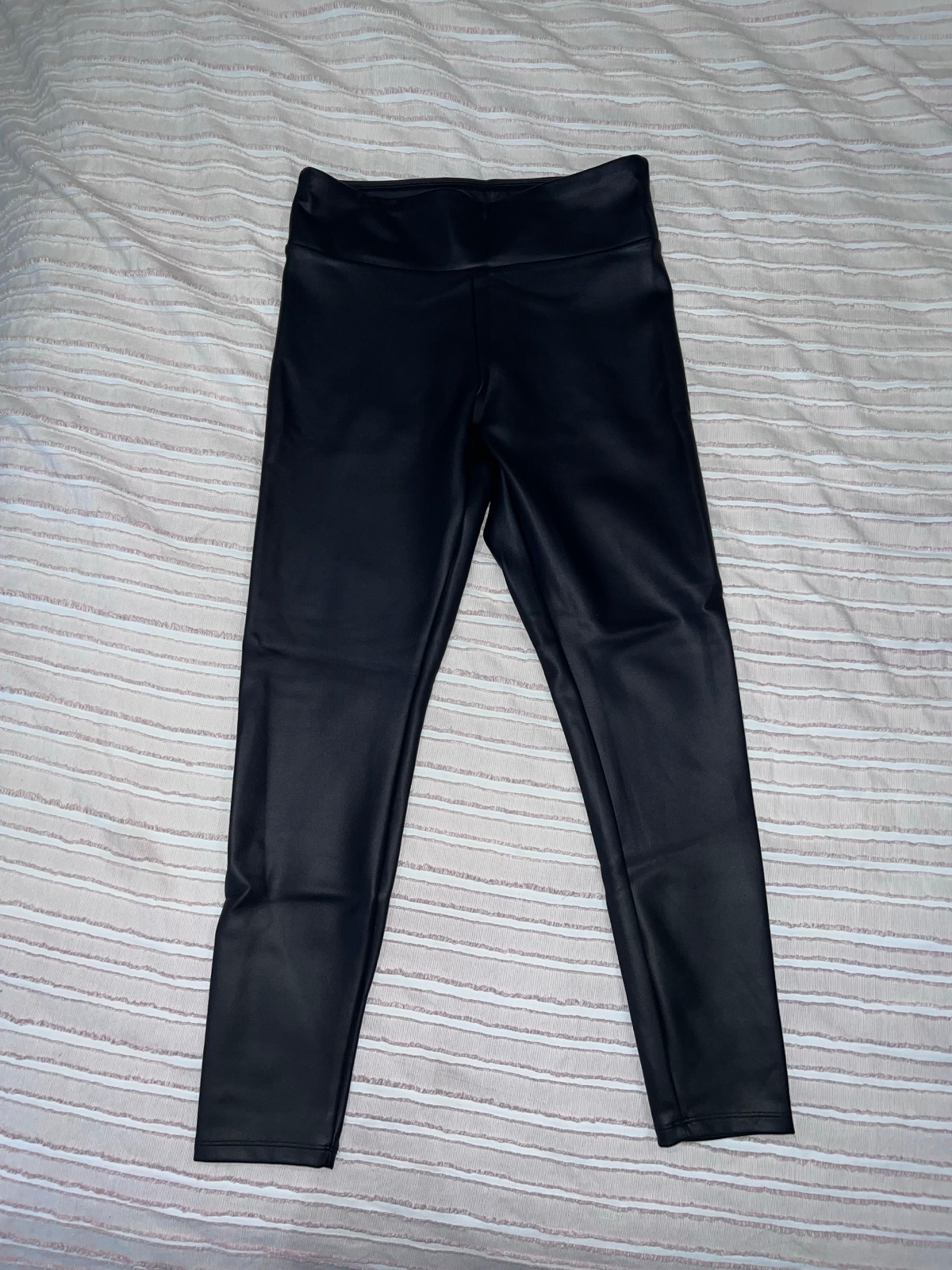 Express leather leggings