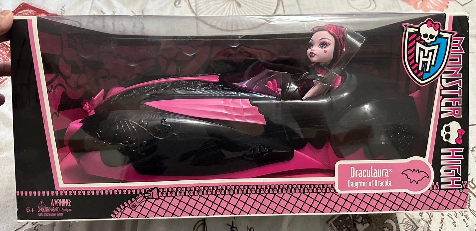 Monster High Draculaura Roadster Car Set JCPenney exclusive X4518 Mattel 2012