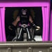 Imaginext Gotham City Jail with action Figures and Batcycle amd Joker Hauler
