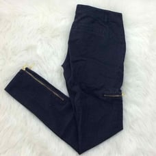 MICHAEL KORS Korda skinny moto zipper pants Women’s Size 0